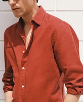 Mango Men's Linen-Blend Shirt
