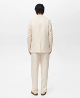 Mango Men's Linen Lyocell Suit Blazer
