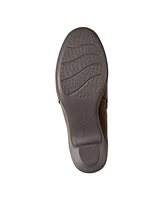 Easy Spirit Women's Caine Side Zipper Block Heel Shooties