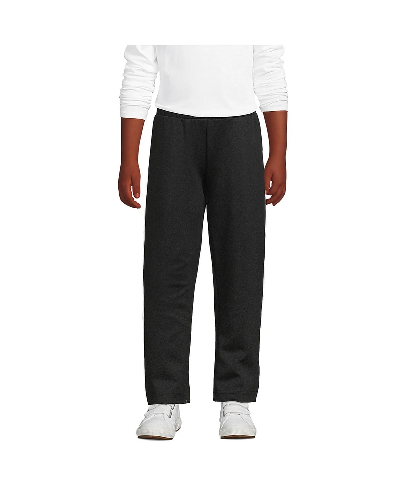 Lands' End Girls School Uniform Coed Active Performance Track Pants