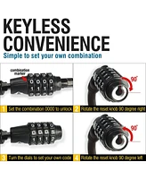 Combination Bike Lock Cable