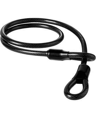Cable Lock，Guliffen 4 ft. Steel Cable with Looped Ends, Heavy Duty Anti Theft Bike Lock Cablefor Motorcycle, Jet Skis, Grill,Gate, and Fence