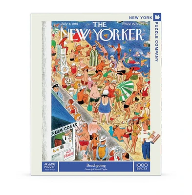 New York Puzzle Company Beachgoing 1000 Piece Puzzle