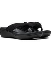 Clarks Cloudsteppers Women's Breeze Rae Erin Slip-On Flat Sandals