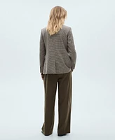 Mango Women's Double-Breasted Jacket