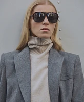 Mango Women's Virgin Wool Suit Jacket