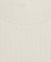Mango Women's Side Openings Ribbed Top