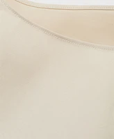 Mango Women's Knotted-Hem Cotton Top