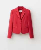 Mango Women's Wool-Blend Suit Jacket