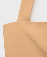 Mango Women's Gathered Detail Lyocell Top