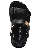Steve Madden Little and Big Girls T-Mona Footbed Sandals