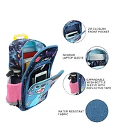 Disney's Stitch Space Character 16" Kid's Backpack For School And Travel