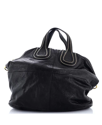 Pre-Owned Givenchy Large Nightingale Satchel Leather