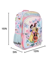 Disney Princesses 16” Kid's Backpack For School And Travel