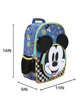 Disney Mickey Mouse 16” Kid's Backpack For School And Travel