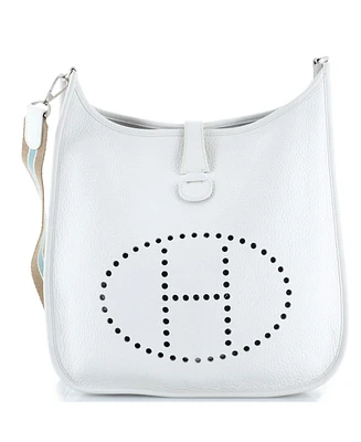 Pre-Owned Hermes Gm Evelyne Bag Gen I Clemence