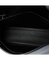 Pre-Owned Versace Small Medusa 95 Top Handle Bag Leather