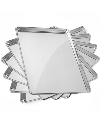 Gridmann 18" x 26" Commercial Grade Aluminum Cookie Sheet Baking Tray Pan Full Sheet