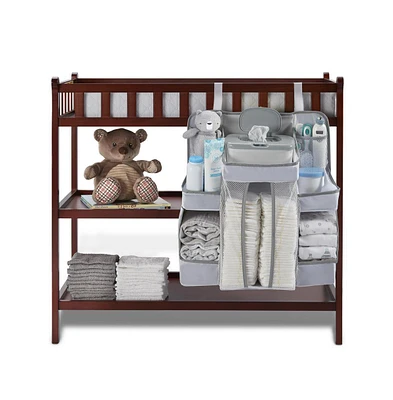 L.a. Baby Diaper Caddy and Nursery Organizer for Baby's Essentials