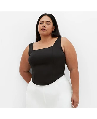 City Chic Plus Star Gaze Corset