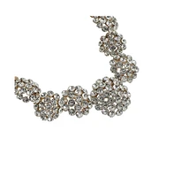 Sohi Stellar Sparkle Statement Necklace
