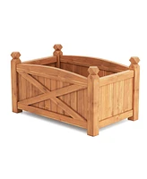 Slickblue Raised Garden Bed Drainage Holes for Patio Garden