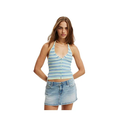 Cotton On Women's Summer Knit Halter