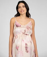 Seraphine Women's Maternity Woven Print Nightie