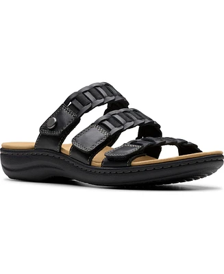 Clarks Collection Women's Laurieann Hope Slip-On Flat Sandals