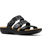 Clarks Collection Women's Laurieann Hope Slip-On Flat Sandals