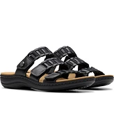 Clarks Collection Women's Laurieann Hope Slip-On Flat Sandals