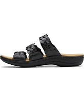Clarks Collection Women's Laurieann Rio Slip-On Flat Sandals