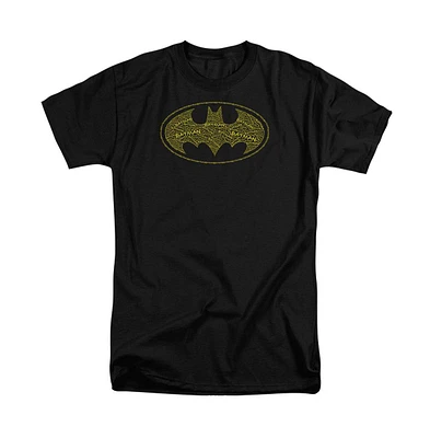 Batman Men's Type Logo Short Sleeve Adult Tee / T-Shirt