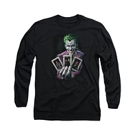 Batman Men's 3 Of A Kind Long Sleeve Adult Tee / T-Shirt