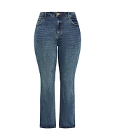 City Chic Plus Harley Fit Amira Straight Jean