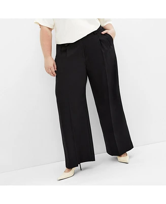 City Chic Plus Jazmin Crepe Pant