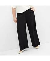 City Chic Plus Jazmin Crepe Pant