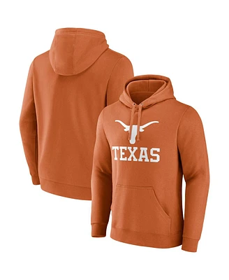 Fanatics Men's Texas Orange Longhorns Team Lockup Pullover Hoodie