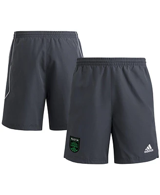 Adidas Men's Gray Austin Fc 2025 Travel Shorts