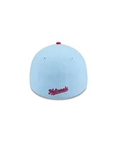 New Era Men's Light Blue/Red Washington Nationals 2025 Fourth of July 39THIRTY Flex Hat