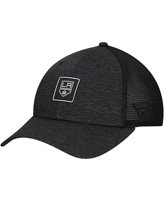 Fanatics Women's Black Los Angeles Kings Authentic Pro Adjustable Trucker Hat