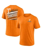 Fanatics Men's Heather Tennessee Orange Volunteers Ideal Faded Tri-Blend T-Shirt