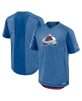 Fanatics Men's Blue Colorado Avalanche Authentic Pro Rink Tech T-Shirt