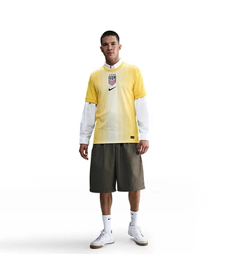 Nike Men's Yellow Uswnt 2025 Goalkeeper Stadium Jersey
