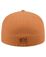 New Era Men's Brown Cincinnati Reds Color Pack 59FIFTY Fitted Hat