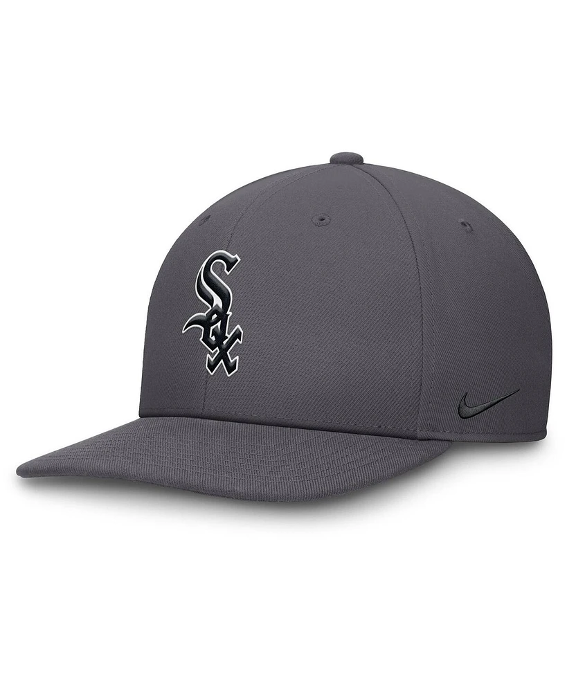 Nike Men's Gray Chicago White Sox Pro Performance Snapback Hat