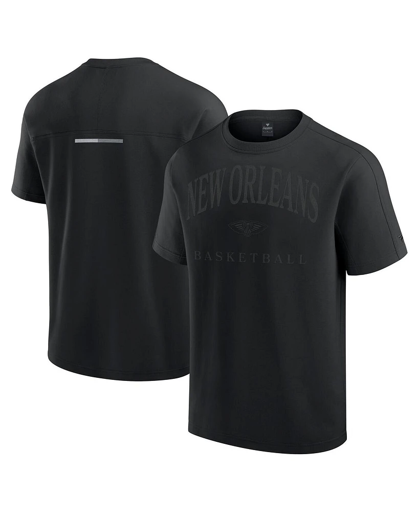 Fanatics Men's Black New Orleans Pelicans Flex Tri-Blend T-Shirt