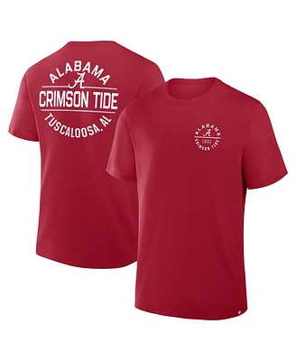 Fanatics Men's Crimson Alabama Tide Fastbreak T-Shirt