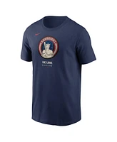 Nike Men's Navy Cleveland Guardians City Connect Large Logo T-Shirt