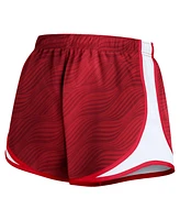 Nike Women's Red Kansas City Chiefs Tempo Performance Shorts